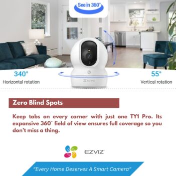EZVIZ TY1 PRO 3MP WIFI CAMERA