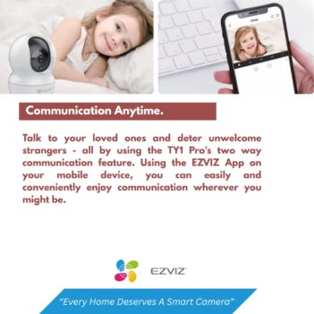 EZVIZ TY1 PRO 3MP WIFI CAMERA