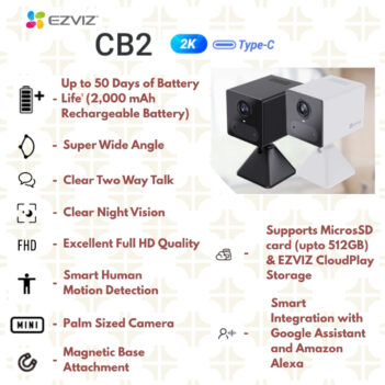 EZVIZ CB2-BATTERY WIFI CAMERA