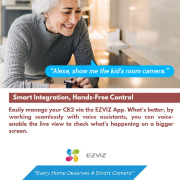 EZVIZ CB2-BATTERY WIFI CAMERA