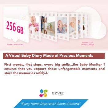 EZVIZ BM1 BABY MONITOR BATTERY WIFI CAMERA