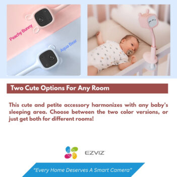 EZVIZ BM1 BABY MONITOR BATTERY WIFI CAMERA