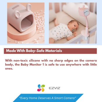 EZVIZ BM1 BABY MONITOR BATTERY WIFI CAMERA