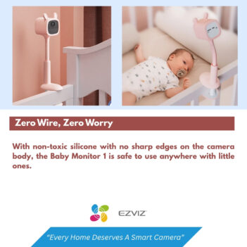 EZVIZ BM1 BABY MONITOR BATTERY WIFI CAMERA