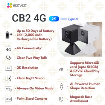 EZVIZ CB2-4G CAMERA