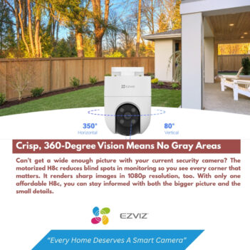 EZVIZ H8C OUTDOOR WIFI CAMERA