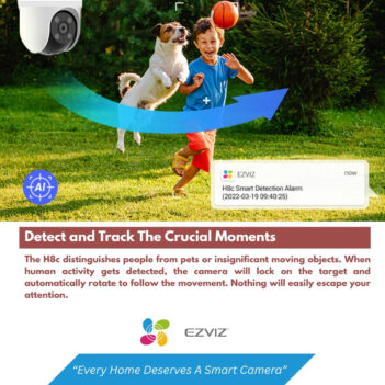 EZVIZ H8C OUTDOOR WIFI CAMERA