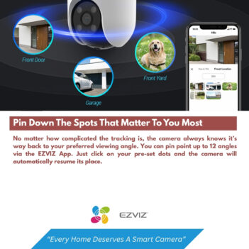 EZVIZ H8C OUTDOOR WIFI CAMERA