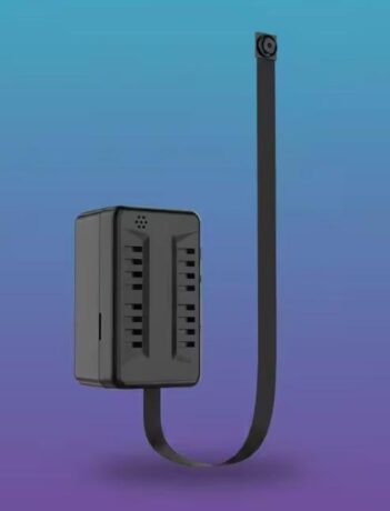 Flat Lens Micro Cable WiFi Camera With Battery