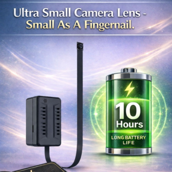 Ultra Small Lens WiFi Camera With Battery